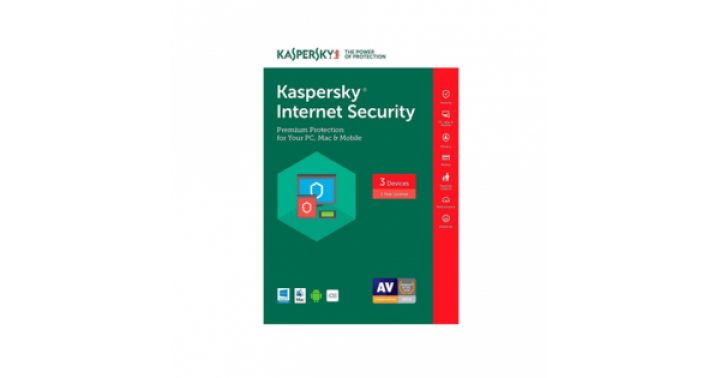 Kaspersky Genuine Internet Security Latest Version- 3 Users